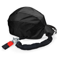 Maxxcovers Helmtas / Helmhoes inclusief slotoog – Geschikt voor Scooter - Motor - Brommer Helm - Zwart