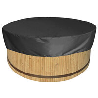 Jacuzzi / Hottub Beschermhoes Rond - 180 x 30 cm - Zwart