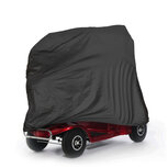 Scootmobiel Hoes Zwart Maat L
