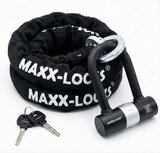 Kettingslot 120cm met loop + verlengde U-beugel van Maxx-Locks