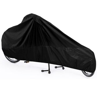 Bakfiets Beschermhoes Cargo 2 Wieler - Zwart - A-kwaliteit