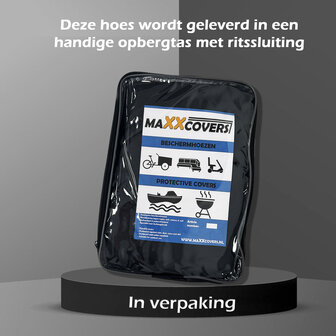 Piaggio MP3 Motorhoes / Beschermhoes - Zwart - A-kwaliteit (Inclusief Topkoffer)