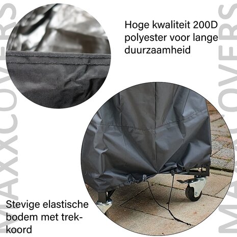 BBQ hoes - Houtskoolbarbecue - 47 cm - Weber / Cadac - Universeel toepasbaar