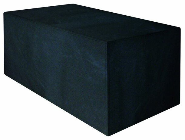 Loungesethoes - 3-zitsbank - Zwart - 246X87X69cm 