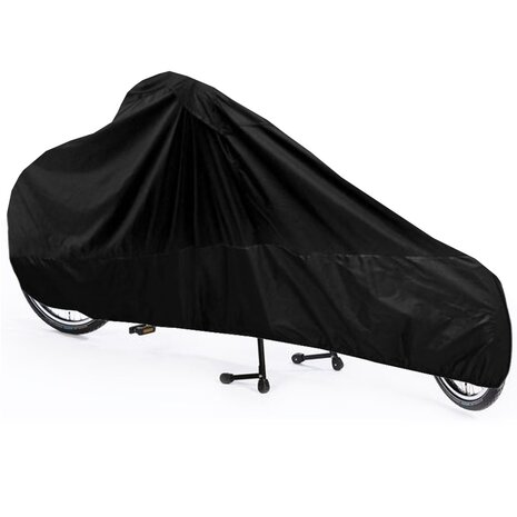 Bakfiets Beschermhoes Cargo 2 Wieler - Zwart - A-kwaliteit