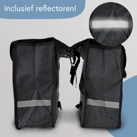 Cycloni Dubbele Fietstas 35L