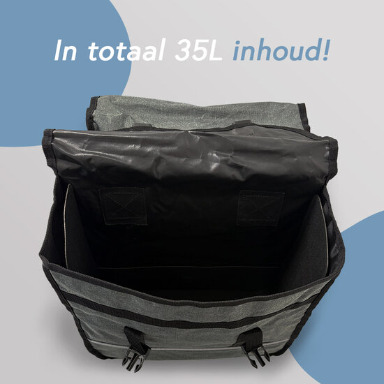 Cycloni Dubbele Fietstas 35L
