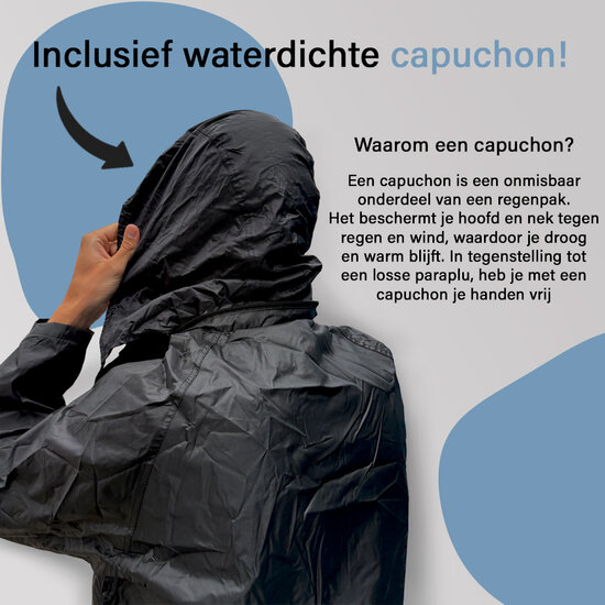 Maxxcovers Regenpak Met Capuchon