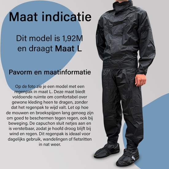 Maxxcovers Regenpak Met Capuchon