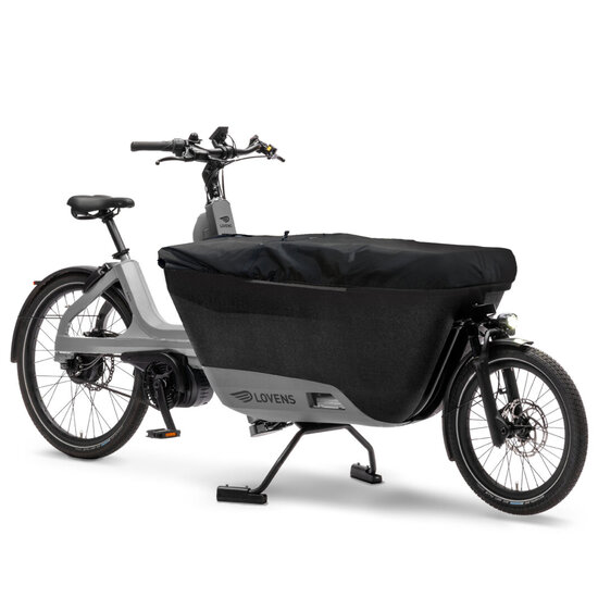 Box cover Lovens Explorer bakfiets - Bakhoes &ndash; Geschikt voor 2 wielbakfiets &ndash; A kwaliteit - Zwart