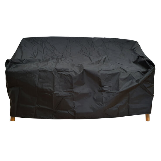 Loungesethoes - 2-zitsbank - Zwart - 160X87X69cm 