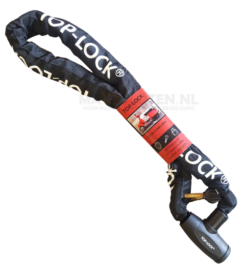 Kettingslot 120 cm Top Lock voor fiets of brommer
