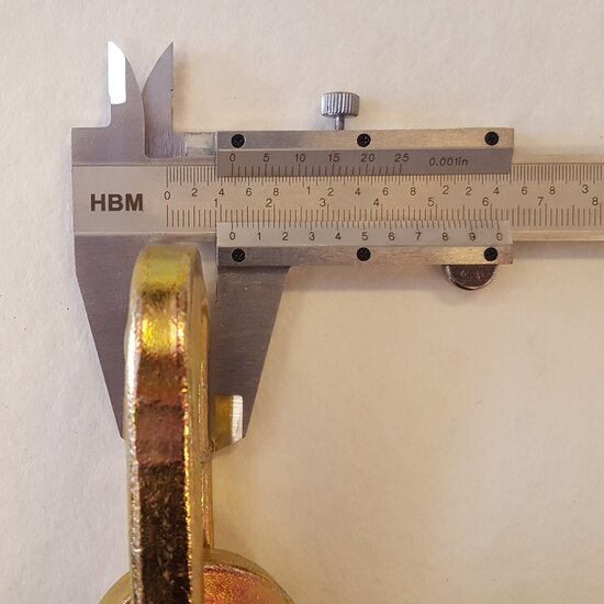 Kettingslot ART 4 120 cm Top Lock met los hangslot voor scooter of motor