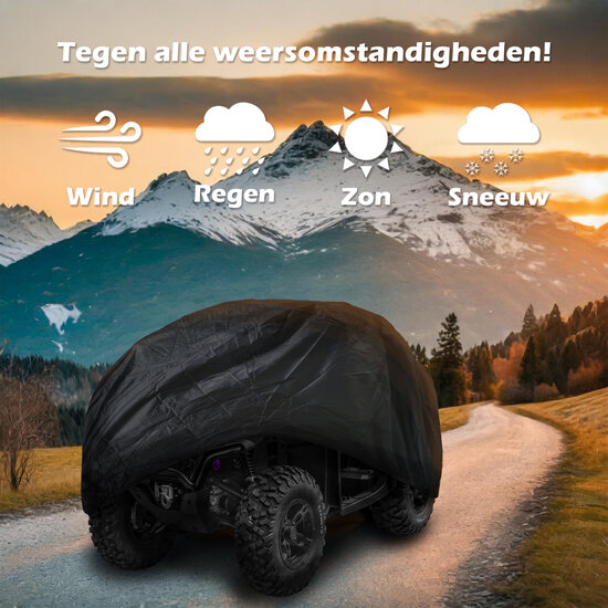 Maxxcovers Quadhoes 195x122x80cm &ndash; A-kwaliteit 