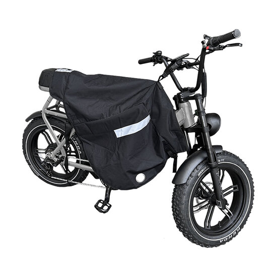 Fatbike beenkleed - universeel - Zwart