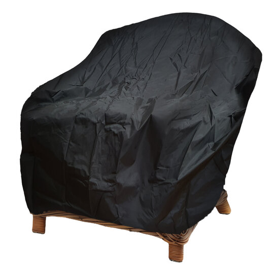 Loungesethoes - 1-zitsbank - Tuinstoel - Zwart - 94X87X69cm 