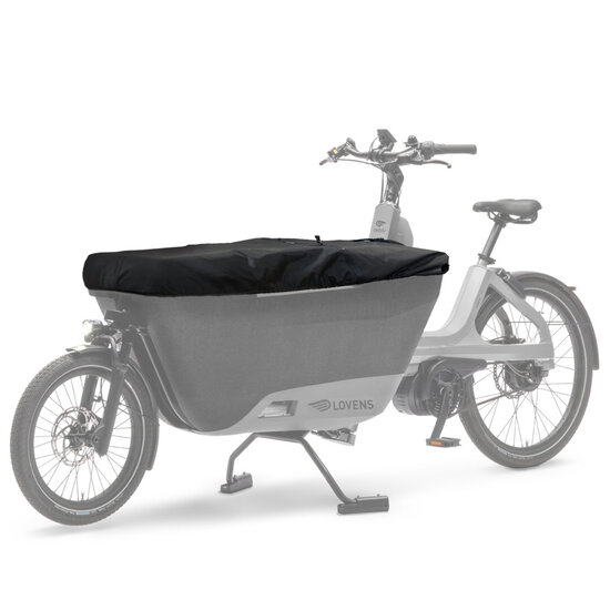 Box cover Lovens Explorer bakfiets - Bakhoes &ndash; Geschikt voor 2 wielbakfiets &ndash; A kwaliteit - Zwart