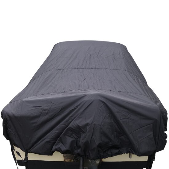 Boothoes afdekzeil - Zwart - Maat D: 515-575 x 243 cm (l x b)