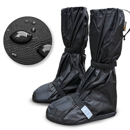 Maxxcovers Overschoenen / Regenschoenen  - Waterdicht - Maat 40/41- Zwart