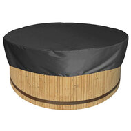Jacuzzi / Hottub Beschermhoes Rond - 180 x 30 cm - Zwart