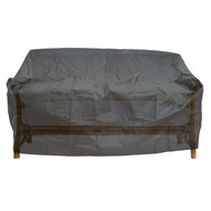 Loungesethoes - 2-zitsbank - Zwart - 160X87X69cm 