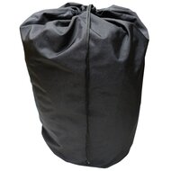 Boothoes afdekzeil - Zwart - Maat D: 515-575 x 243 cm (l x b)