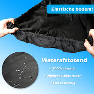 Scooterhoes - Alpha cover - Piaggio MP3 - Maat M &amp; L