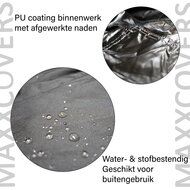 Buitenboordmotorhoes - Maxxcovers - Tot 50PK - 55x35x40cm - Zwart