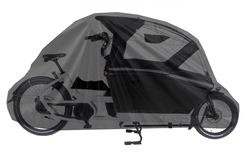 Bakfiets Hoes - Cargo 2 Wieler met regentent - Zwart - A-kwaliteit Bakfiets Hoes - Cargo 2 Wieler met regentent - Zwart - A-kwaliteit