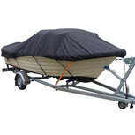 Boothoes afdekzeil - Zwart - Maat A: 425-485x 173 cm (l x b) Boothoes afdekzeil - Zwart - Maat A: 425-485x 173 cm (l x b)