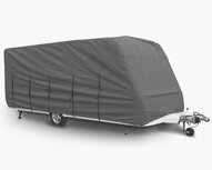 Caravanhoes - A-kwaliteit - Maat 520 x 235 x 220 cm (l x b x h) - Grijs Caravanhoes - A-kwaliteit - Maat 520 x 235 x 220 cm (l x b x h) - Grijs