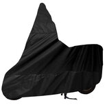 Motorhoes / Scooterhoes / Brommerhoes - Zwart - Maat M + WS (Windscherm Scooter) - A-kwaliteit Motorhoes / Scooterhoes / Brommerhoes - Zwart - Maat M + WS (Windscherm Scooter) - A-kwaliteit