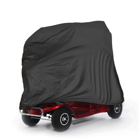 Scootmobiel Hoes Zwart Maat L